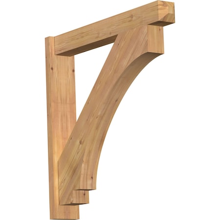 Ekena Millwork Imperial Craftsman Smooth Outlooker, Western Red Cedar, 5 1/2"W x 34"D x 34"H OUT06X34X34IMP04SWR